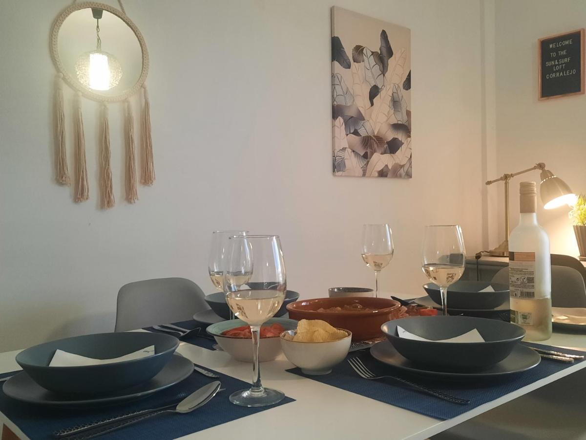 Sun & Surf Loft, Near Main Street And Beach, Wifi Fiber, Winter Garden With Sea View Corralejo Kültér fotó