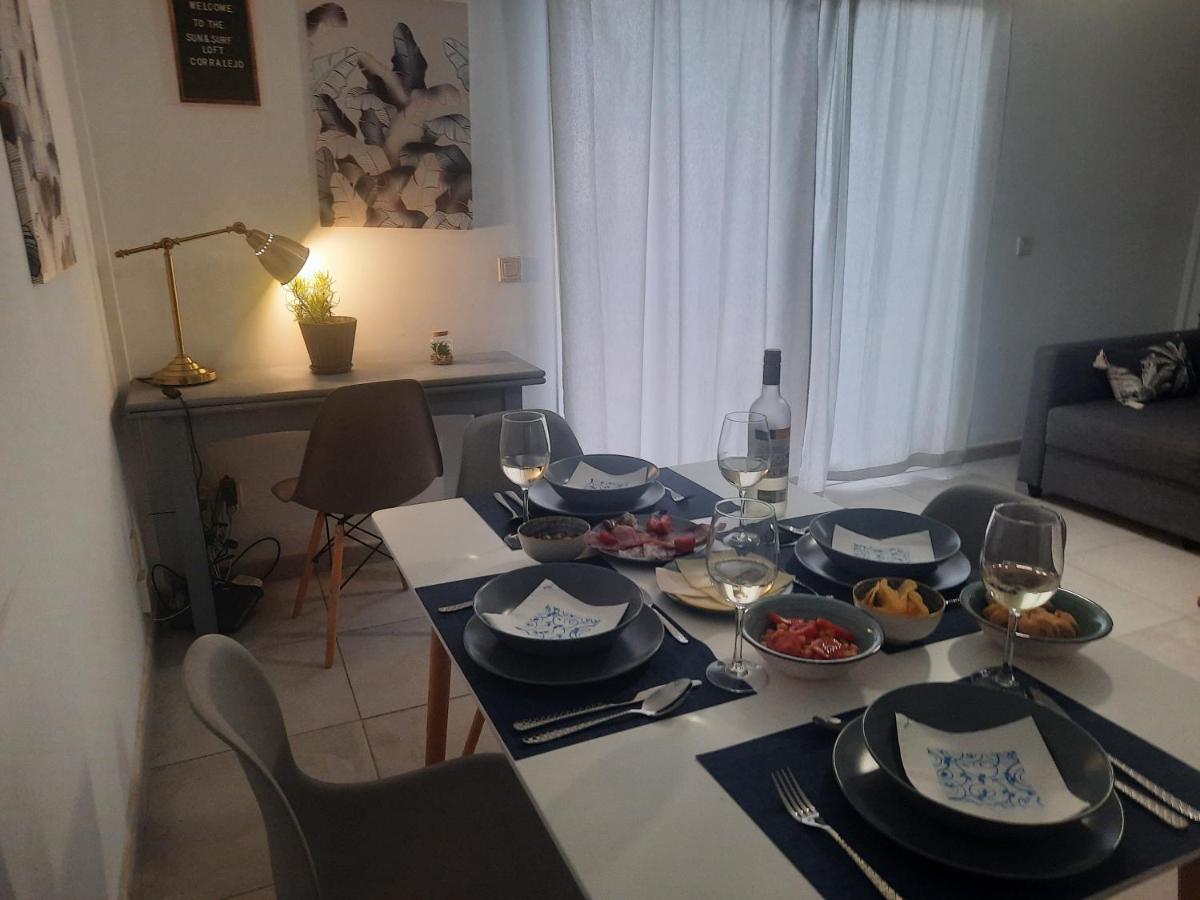 Sun & Surf Loft, Near Main Street And Beach, Wifi Fiber, Winter Garden With Sea View Corralejo Kültér fotó