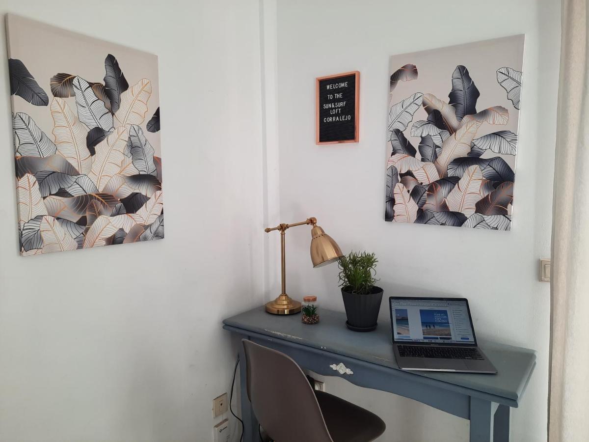Sun & Surf Loft, Near Main Street And Beach, Wifi Fiber, Winter Garden With Sea View Corralejo Kültér fotó